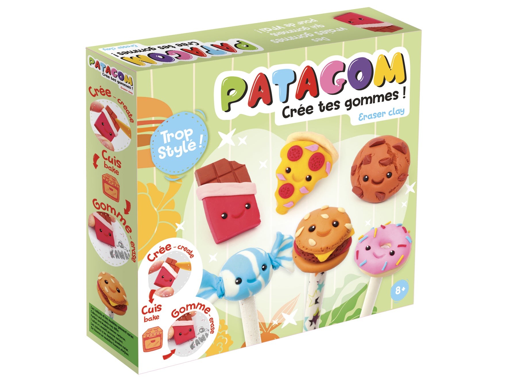 blister de 6 pains Patagom – Phosphorescent - My kit DIY blister de 6 pains Patagom – Phosphorescent - My kit DIY