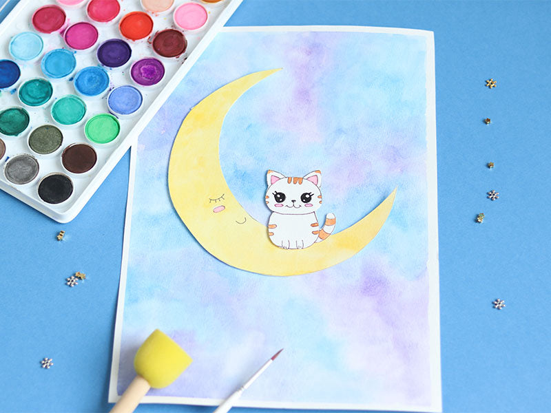 Atelier dessin - Mon chat à l’aquarelle