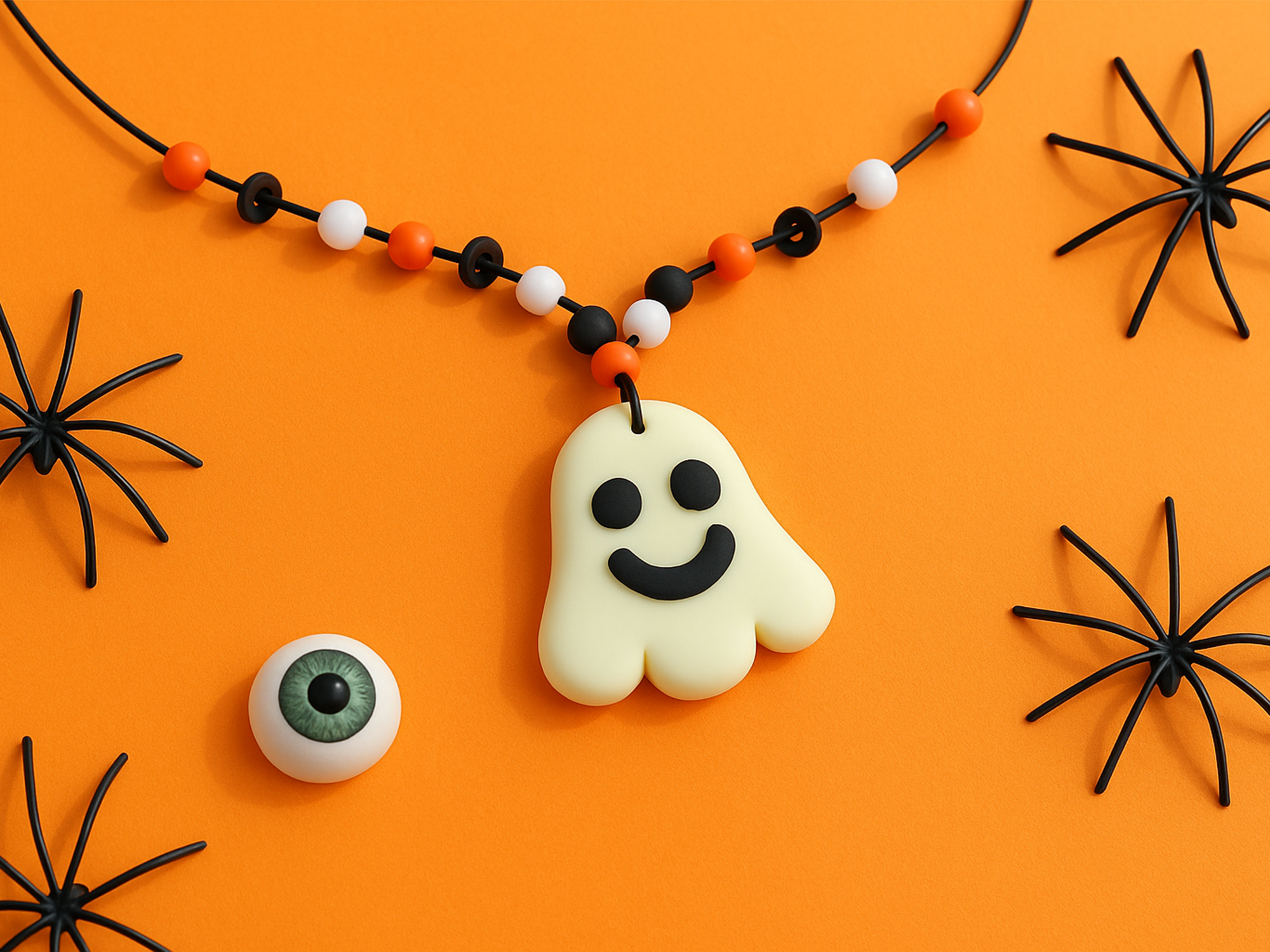 Atelier modelage et perles - Mon collier fantôme