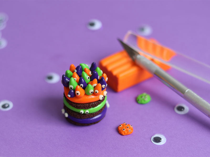 Atelier modelage - Mon gâteau monstrueux