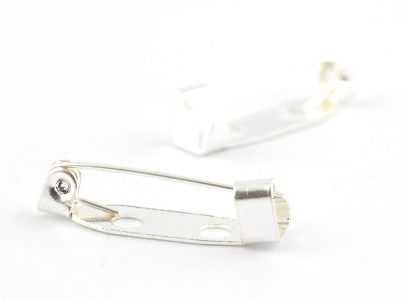 Petite Broche En Argent - Modèle Simple Et élégant, Occasion