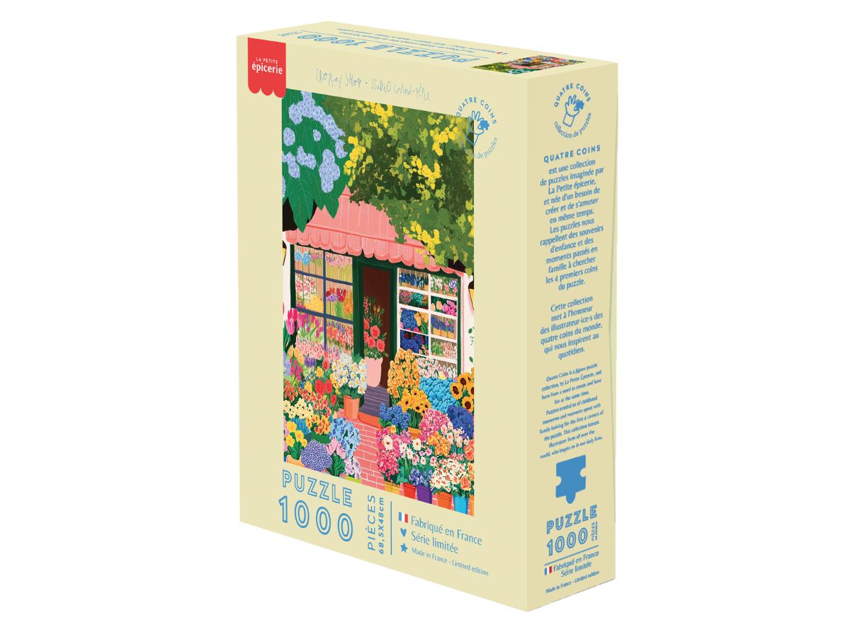 Puzzle Floral Shop par Studio Grand-Père - 1000 pièces
