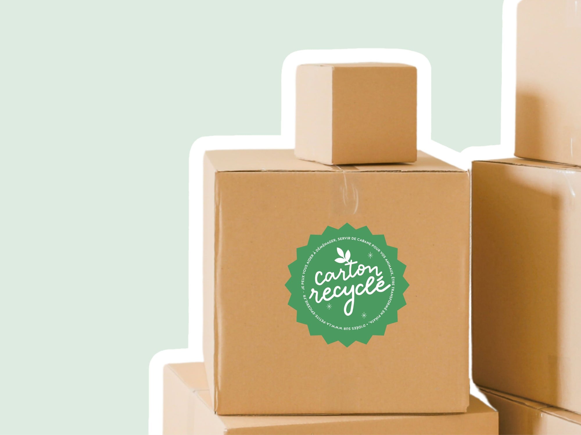 Le carton recyclé
