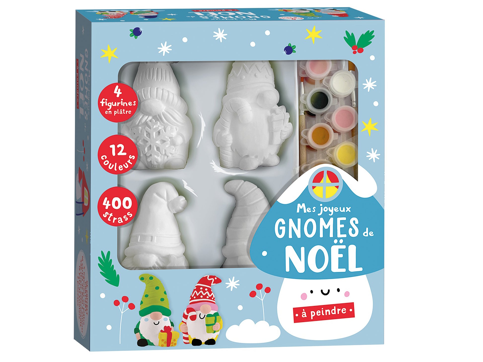 Plâtre de Noël à Peindre - Kit d'Artisanat Avec Moule, Figurines et Aimant - Créations en Plâtre Non Peint pour Décoration de Projet Artistique Plâtre de Noël à Peindre - Kit d'Artisanat Avec Moule, Figurines et Aimant - Créations en Plâtre Non Peint pour Décoration de Projet Artistique