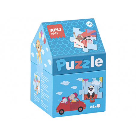 Acheter Puzzle maisonnette - safari 24 pcs - 8,99 € en ligne sur La Petite Epicerie - Loisirs créatifs