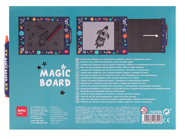 Ardoise magique / Planche à dessins magiques - coloris aléaoire
