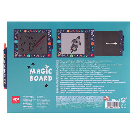 Acheter Ardoise magique / Planche à dessins magiques - coloris aléaoire - 4,29 € en ligne sur La Petite Epicerie - Loisirs cr...