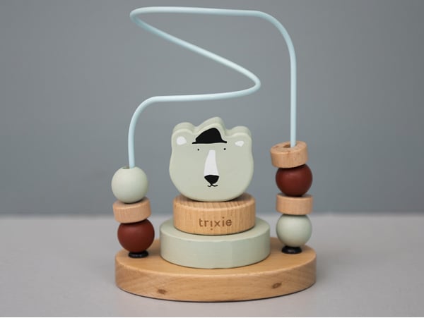 Acheter Labyrinthe à perles en bois ours polaire - Mr. Polar Bear - 13,99 € en ligne sur La Petite Epicerie - Loisirs créatifs