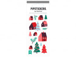 Acheter Stickers de noël , maisons et sapins - 1,99 € en ligne sur La Petite Epicerie - Loisirs créatifs