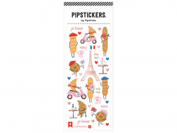 Acheter Stickers - j'aime la France - baguette - 3,99 € en ligne sur La Petite Epicerie - Loisirs créatifs