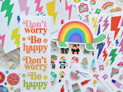 Acheter Stickers Smiley Visages colorés - 2,99 € en ligne sur La Petite Epicerie - Loisirs créatifs