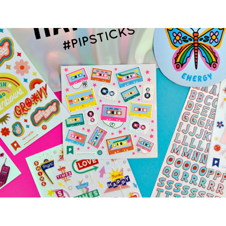 Acheter Stickers coktails "Happy Hour " - 2,99 € en ligne sur La Petite Epicerie - Loisirs créatifs