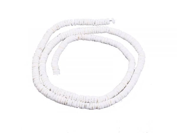 Acheter Lot de 20 perles rondelles heishi coquillage blanc - 3,99 € en ligne sur La Petite Epicerie - Loisirs créatifs