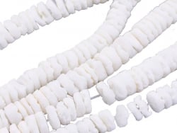 Acheter Lot de 20 perles rondelles heishi coquillage blanc - 3,99 € en ligne sur La Petite Epicerie - Loisirs créatifs
