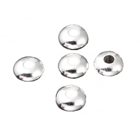 Acheter Lot de 20 perles intercalaires rondelles en laiton - Flash argent 925 - 6,99 € en ligne sur La Petite Epicerie - Lois...