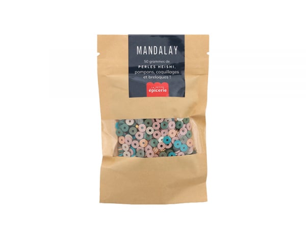 Acheter Mélange de perles heishi et de breloques - Mandalay - 6,99 € en ligne sur La Petite Epicerie - Loisirs créatifs