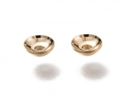 Acheter Lot de 20 perles intercalaires forme cloche en laiton - Doré à l'or fin - 5,39 € en ligne sur La Petite Epicerie - Lo...