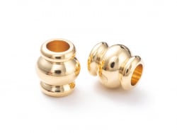 Acheter Lot de 20 perles intercalaires colonne en laiton - Doré à l'or fin - 9,99 € en ligne sur La Petite Epicerie - Loisirs...