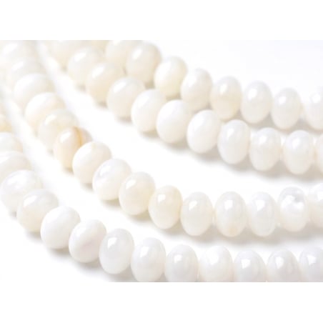 Acheter Lot de 20 perles rondelles coquillage naturel - Dentelle - 3,79 € en ligne sur La Petite Epicerie - Loisirs créatifs