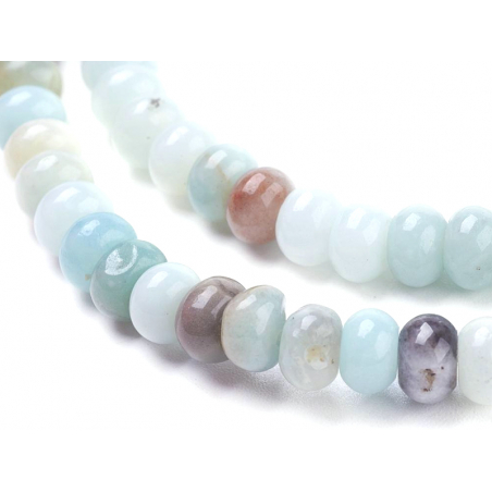 Acheter Lot de 20 perles rondelles - Amazonite naturelle - 5,49 € en ligne sur La Petite Epicerie - Loisirs créatifs