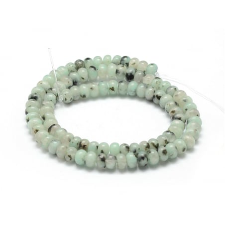 Acheter Lot de 20 perles rondelles - Jaspe de sésame naturel - 3,79 € en ligne sur La Petite Epicerie - Loisirs créatifs
