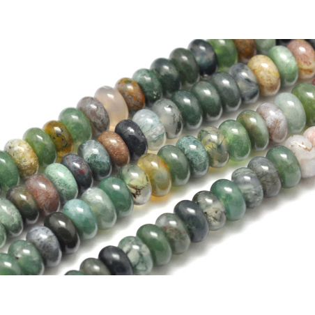Acheter Lot de 20 perles rondelles - Agate indienne - 3,29 € en ligne sur La Petite Epicerie - Loisirs créatifs