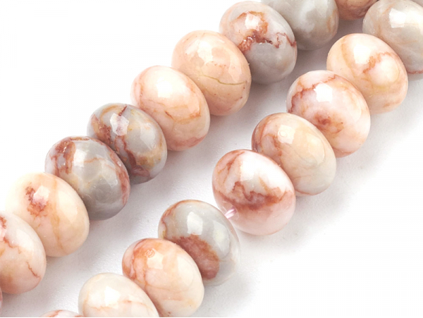 Acheter Lot de 20 perles rondelles - Jaspe netstone rouge - 2,99 € en ligne sur La Petite Epicerie - Loisirs créatifs