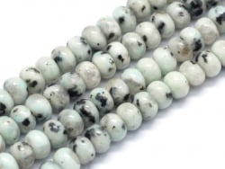 Acheter Lot de 20 perles rondelles - Jaspe kiwi - 2,39 € en ligne sur La Petite Epicerie - Loisirs créatifs
