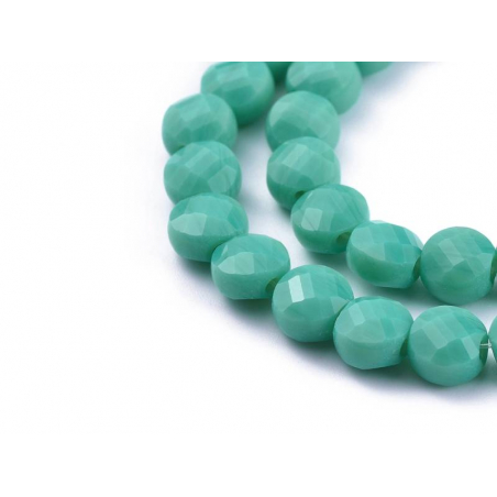 Acheter Lot de 20 perles en verre à facettes - Turquoise - 1,89 € en ligne sur La Petite Epicerie - Loisirs créatifs
