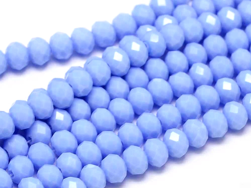 Acheter Lot de 20 perles en verre à facettes - Bleu acier - 1,29 € en ligne sur La Petite Epicerie - Loisirs créatifs
