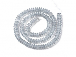 Acheter Lot de 20 perles rondelles en verre craquelé - Bleu ardoise - 0,99 € en ligne sur La Petite Epicerie - Loisirs créatifs