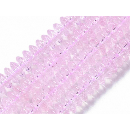 Acheter Lot de 20 perles rondelles en verre craquelé - Rose - 0,99 € en ligne sur La Petite Epicerie - Loisirs créatifs