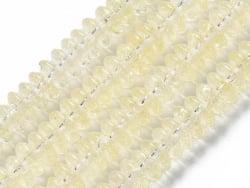 Acheter Lot de 20 perles rondelles en verre craquelé - Jaune clair - 0,99 € en ligne sur La Petite Epicerie - Loisirs créatifs