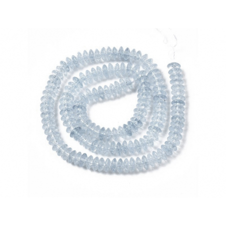 Acheter Lot de 20 perles rondelles en verre craquelé - Bleuet - 0,99 € en ligne sur La Petite Epicerie - Loisirs créatifs