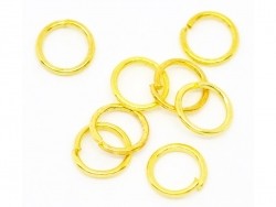 Acheter Boite de 7 tailles d'anneaux - couleur dorée - 8,00 € en ligne sur La Petite Epicerie - Loisirs créatifs