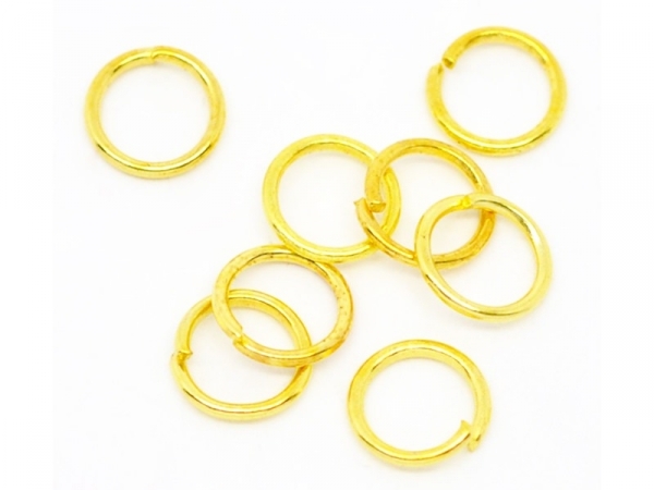 Acheter Boite de 7 tailles d'anneaux - couleur dorée - 8,00 € en ligne sur La Petite Epicerie - Loisirs créatifs