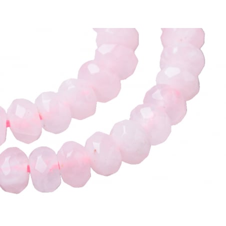 Acheter Lot de 20 perles à facettes en quartz rose - 5,59 € en ligne sur La Petite Epicerie - Loisirs créatifs