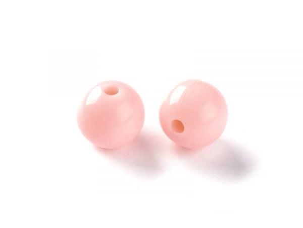 Acheter Lot de 50 perles rondes en acrylique - Saumon clair - 2,59 € en ligne sur La Petite Epicerie - Loisirs créatifs