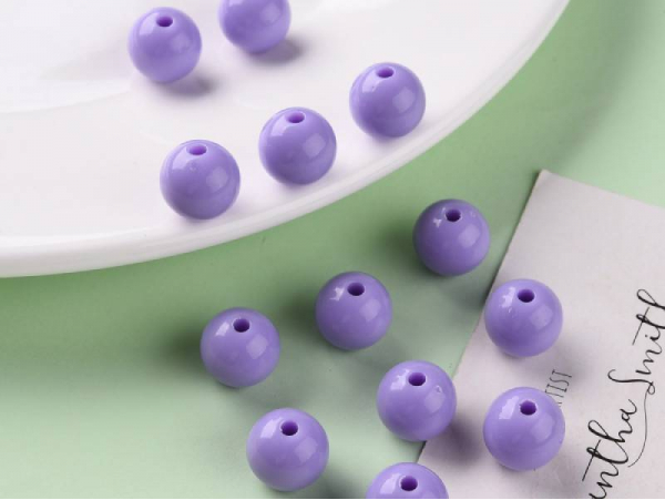 Acheter Lot de 50 perles rondes en acrylique - Lilas - 2,59 € en ligne sur La Petite Epicerie - Loisirs créatifs