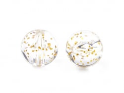 Acheter Lot de 50 perles rondes en acrylique - Transparent pailleté - 2,59 € en ligne sur La Petite Epicerie - Loisirs créatifs