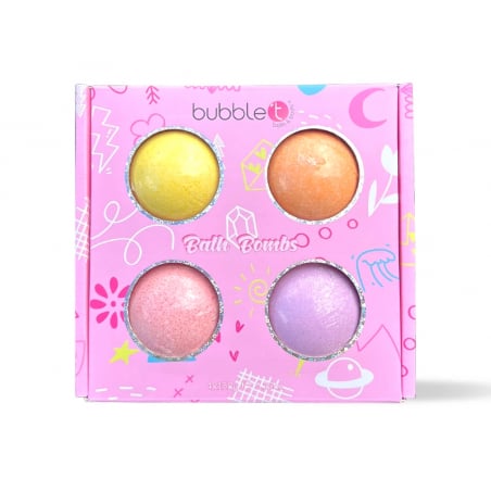 Acheter Coffret cadeau bombes de bain pétillant aux fruits Bubble T Cosmetics - 9,49 € en ligne sur La Petite Epicerie - Lois...