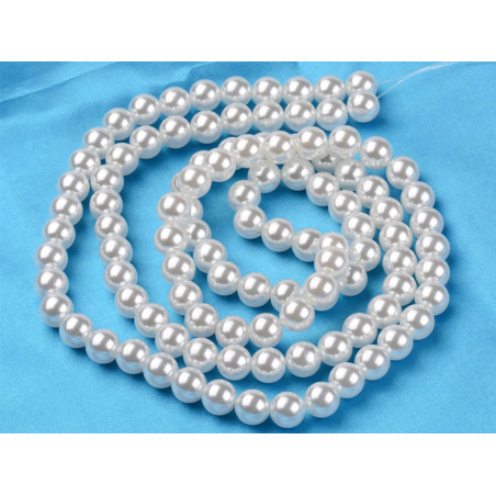 Acheter Lot de 50 perles rondes en plastique - Blanc - 3,59 € en ligne sur La Petite Epicerie - Loisirs créatifs