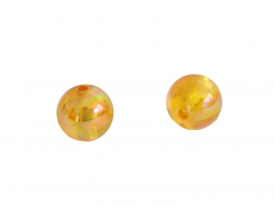 Acheter Lot de 50 perles rondes en acrylique transparentes - Orange - 4,49 € en ligne sur La Petite Epicerie - Loisirs créatifs