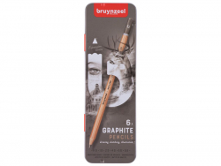Acheter Boite de 6 crayons de graphite - Bruynzeel - 8,99 € en ligne sur La Petite Epicerie - Loisirs créatifs