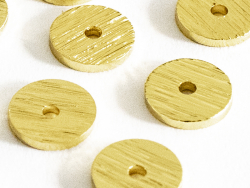 Acheter Lot de 20 perles intercalaires rondes texturées - Doré à l'or fin - 5,99 € en ligne sur La Petite Epicerie - Loisirs ...