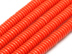 Acheter Lot de 20 perles rondelles en résine - Rouge-orange - 0,99 € en ligne sur La Petite Epicerie - Loisirs créatifs