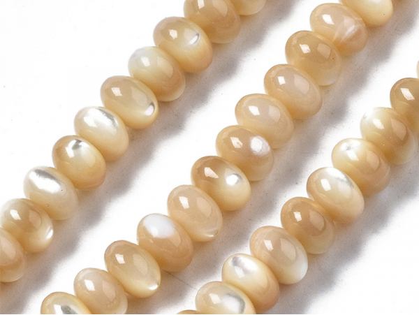 Acheter Lot de 20 perles rondelles 6 mm - Coquille de trochid naturelle - 4,49 € en ligne sur La Petite Epicerie - Loisirs cr...