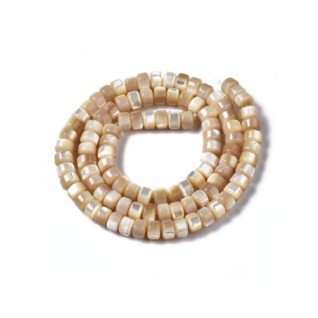 Acheter Lot de 20 perles colonnes 6 mm - Coquille de trochid naturelle - 5,19 € en ligne sur La Petite Epicerie - Loisirs cré...