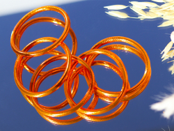 Acheter Bracelet Bouddhiste Orange épais - S - - 10,79 € en ligne sur La Petite Epicerie - Loisirs créatifs