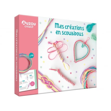 Acheter Mes Créations en Scoubidous - Auzou - 14,99 € en ligne sur La Petite Epicerie - Loisirs créatifs